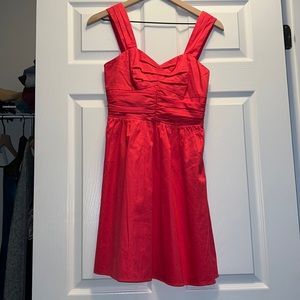 Pink Thick Strap Dress